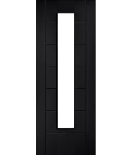 Black Laminate Clear Glazed Linear 7P