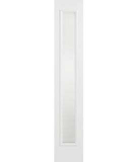 Sidelight 1L Frosted Pre-Finished White Doors 356 x 2032