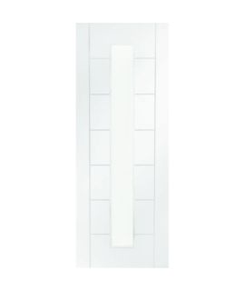 Palermo 1 Light Internal White Primed Door with Clear Glass