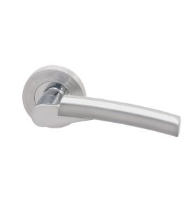 Meuse Internal Door Handle Pack - Polished / Satin Chrome