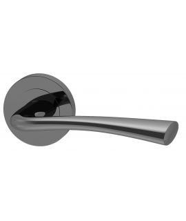 Oder Internal Door Handle Pack - Black Nickel