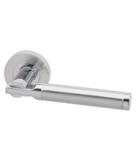 Tiber Internal Door Handle Packs - Polished / Satin Chrome