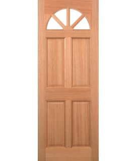 Carolina 4P Unglazed Hardwood M&T Door