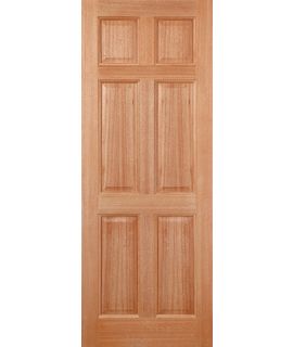 Colonial 6P Hardwood M&T Doors 915 x 2135