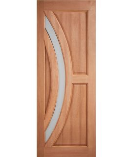 Harrow Frosted Glazed Hardwood M&T Door