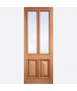 Hardwood Islington 2L Unglazed M&T Door
