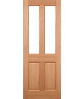 Malton 2L Unglazed External Hardwood Dowelled Door
