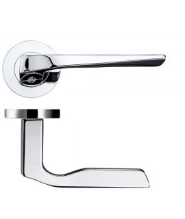 Carina Polished Chrome Handle Hardware Pack - Latch Or Privacy 