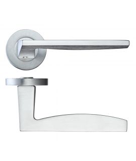 Crux Satin Chrome Handle Hardware Pack - Latch Or Privacy 