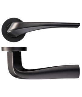 Draco Matt Black Handle Hardware Pack