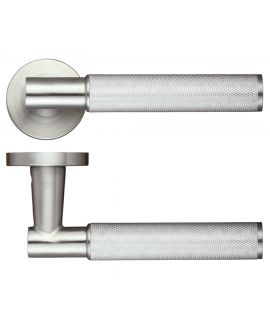Pegasus Satin Chrome Handle Hardware Pack - Latch Or Privacy 