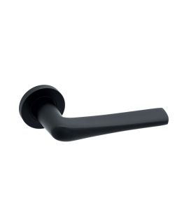 Turin Matt Black Handle Hardware Pack - Latch Or Privacy 
