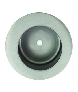 Pocket Door Virgo Satin Chrome Circle Pull Handle 65mm Diameter 