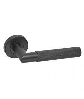 Zurich Matt Black Handle Hardware Packs - Latch Or Privacy 