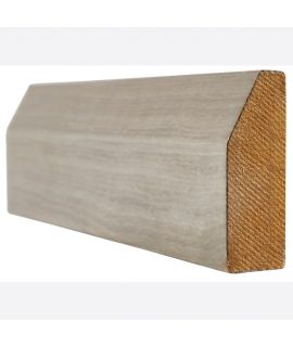 18X70 Light Grey Pre-Finished Chamfered Architrave (Both Sides of 1 Door - 2 x 2.2M & 1 x 1.1M Lengths) 