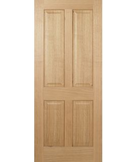 Regency 4P Unfinished Oak Door