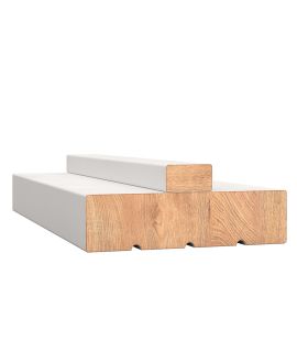 White Primed Single Door Linings with Pin on Stops - Standard and FD30