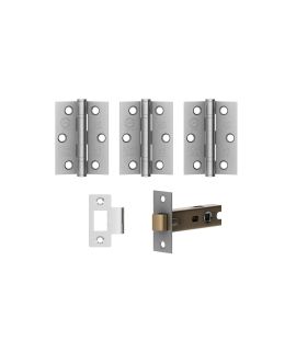 Internal Door Hinge and Latch Sets - Various colours and sizes