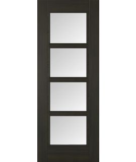 Vancouver 4L Pre-Finished Smoked Oak Door