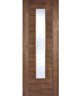 Vancouver Laminate Glazed Walnut Door (Pre-Finished)