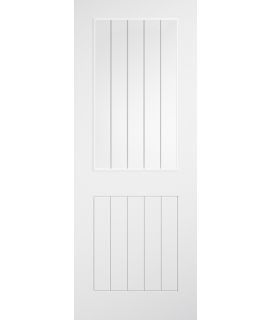 Laminate White Glazed Cottage Door (Pre-Finished)