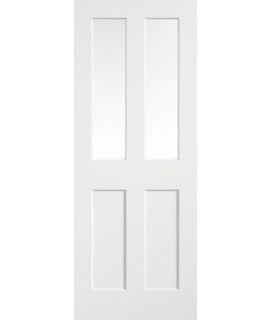 Ashford 2L Smooth Primed White Doors