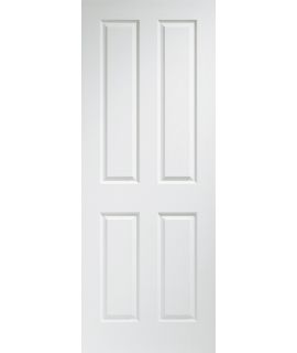 Victorian 4 Panel Internal Pre-Finished White Moulded Door ** Being Discontinued **